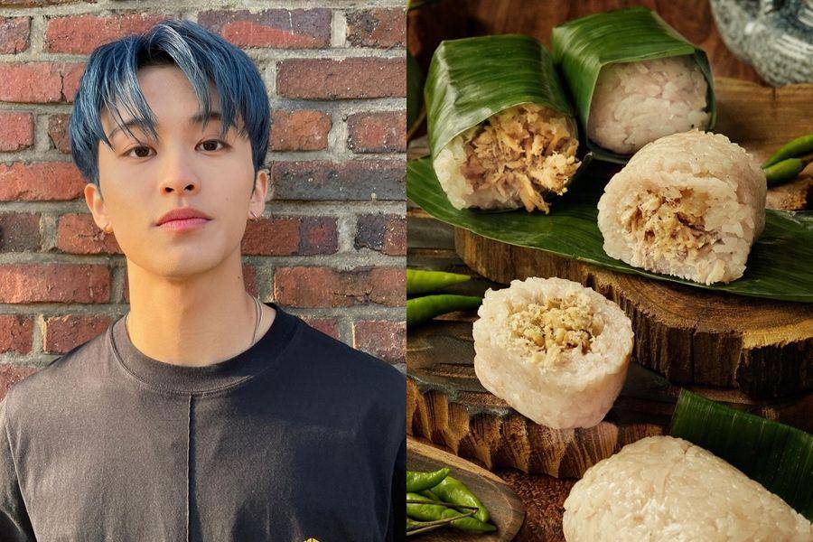 Mark NCT dan lemper ayam (instagram.com/onyourm__ark | instagram.com/anoigma)