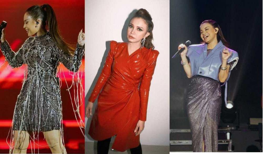 9 Inspirasi Gaun Glamor ala Rossa, Ada Look Anggun sampai Boyish!