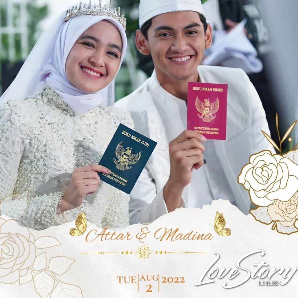 potret pernikahan Cut Syifa dan Vicky Kalea di sinetron (instagram.com/sinemart_ph)