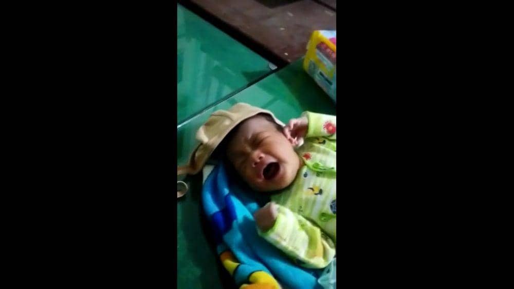 Screenshoot video penemuan bayi di Tulungagung. IDN Times/ istimewa