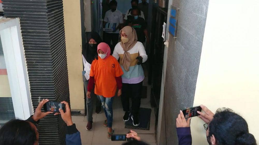 Pelaku pembuangan bayi di Tulungagung ditangkap. IDN Times/ Bramanta Pamungkas