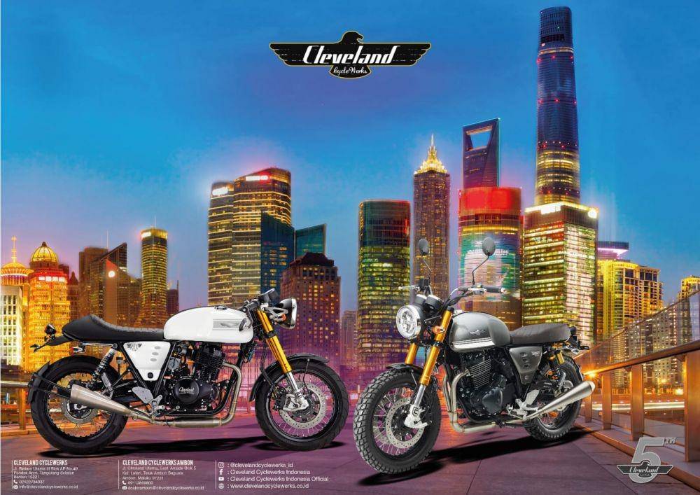 Ada dua motor baru dari Cleveland Ace 250 Twin (dok. Cleveland Cyclewerks)