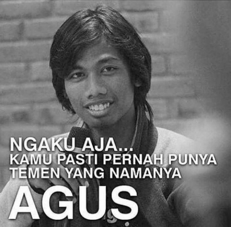 meme pemilik nama Agus (me.me)