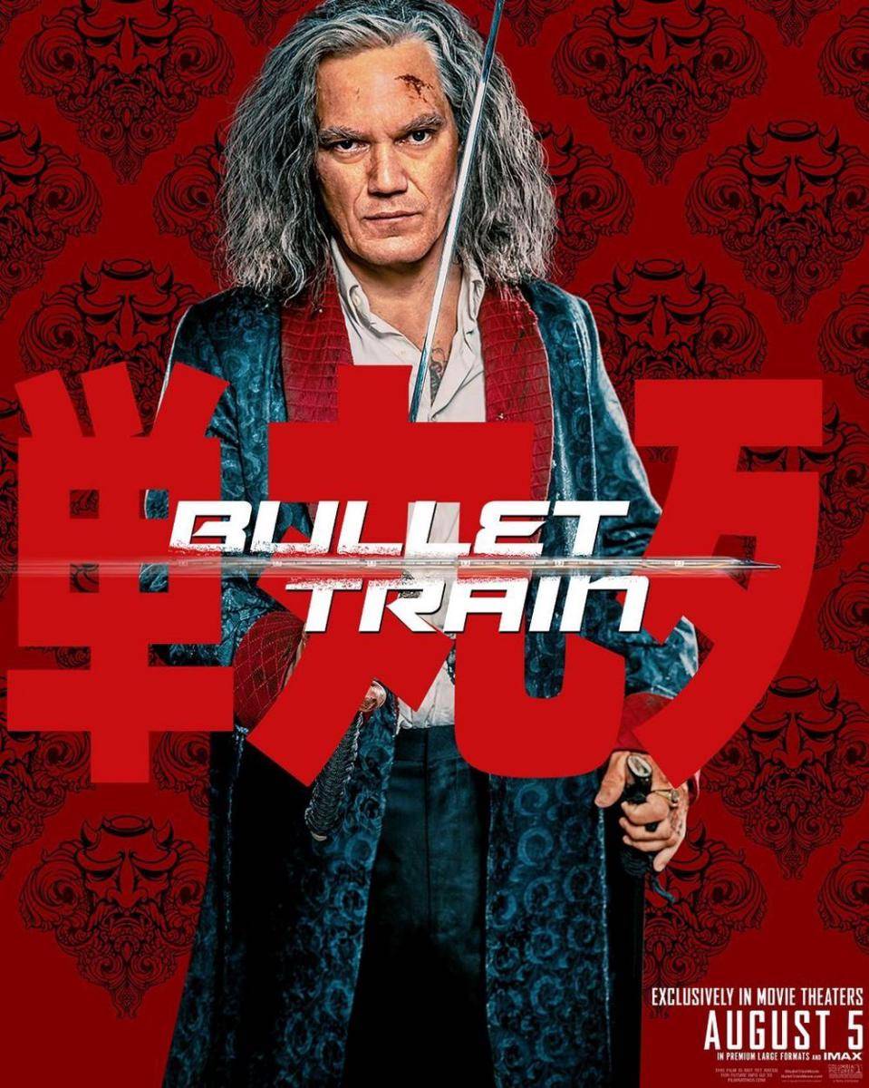 Michael Shannon sebagai The White Death dalam film Bullet Train (dok. Sony Pictures Entertainment/Bullet Train)