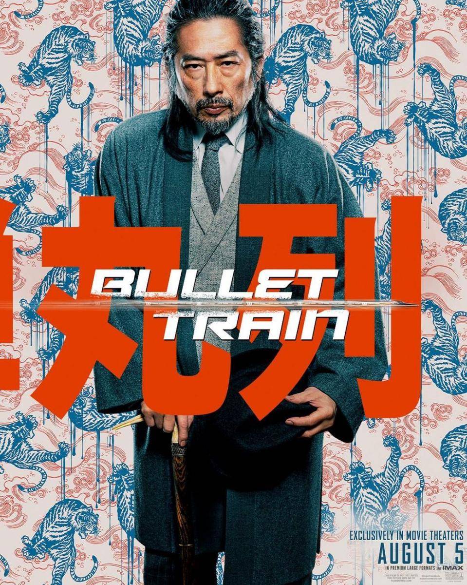 Hiroyuki Sanada sebagai The Elder dalam film Bullet Train (dok. Sony Pictures Entertainment/Bullet Train)