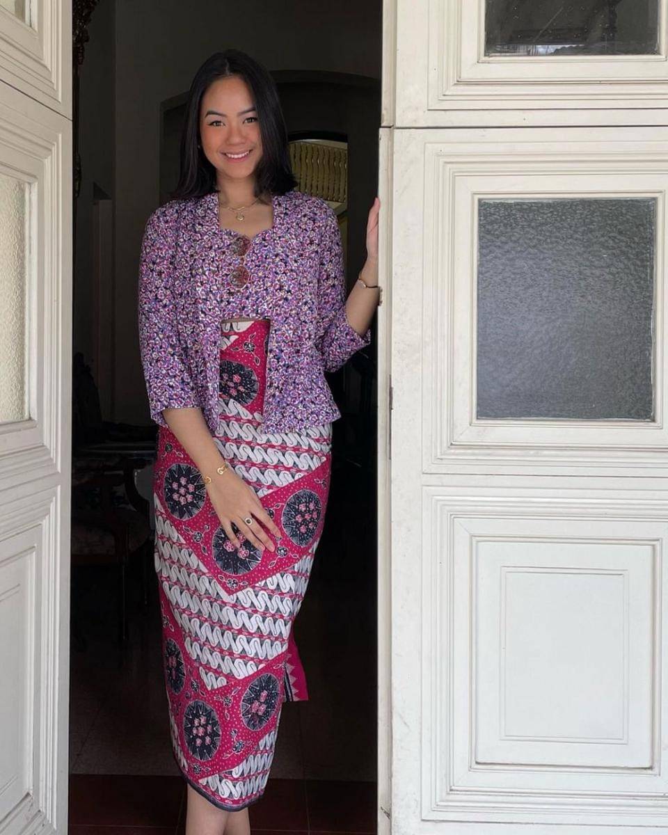 Rania Maheswari Yamin dalam balutan kebaya (instagram.com/raniaayamin)