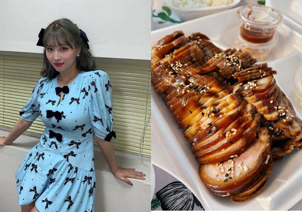 Momo TWICE (instagram.com/momo) | Jokbal (instagram.com/everybitemtl)