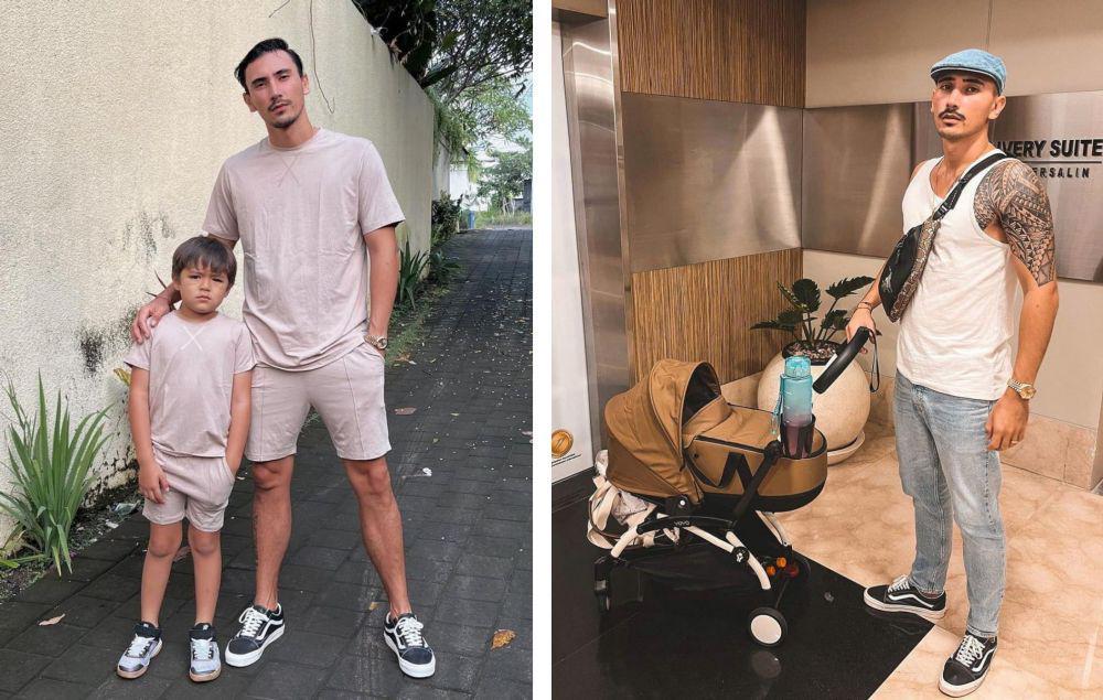 9 Potret Vincent Verhaag saat Momong Anak, Baru Ultah ke-30!