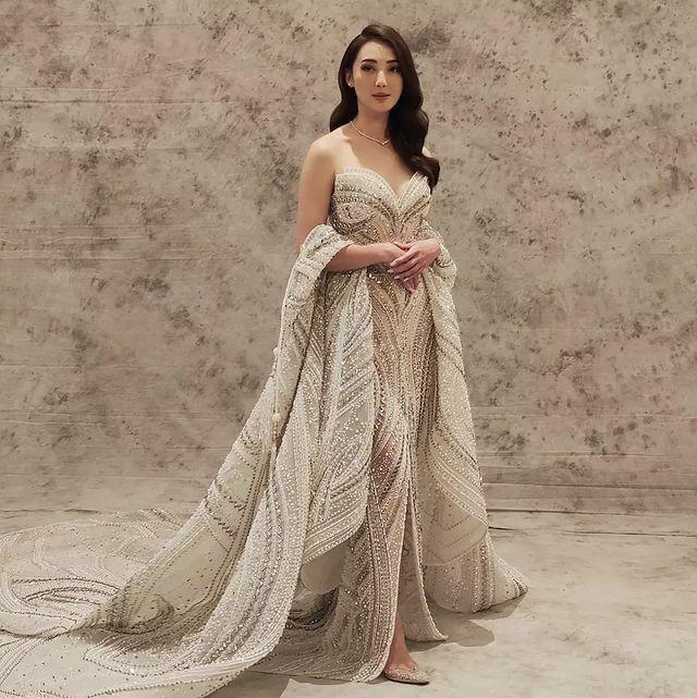 inspirasi wedding dress ala Tex Saverio (instagram.com/texsaverio)