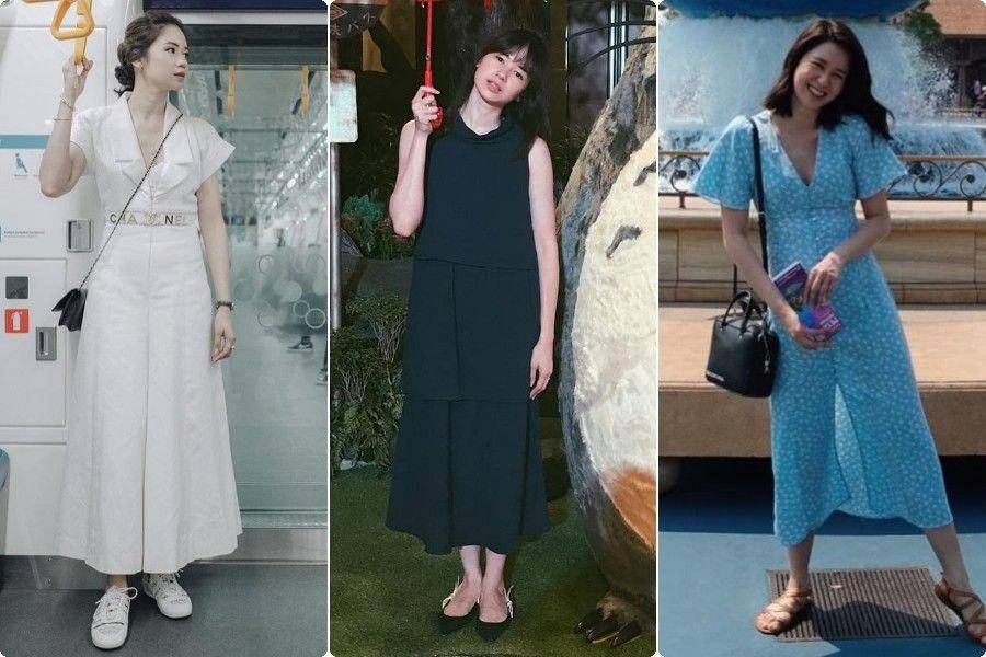 Koleksi dress Laura Basuki (instagram.com/laurabas)