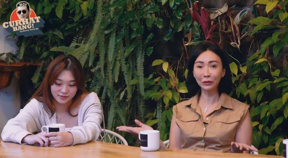 potret Livy Renata di podcast Denny Sumargo (youtube.com/CURHAT BANG Denny Sumargo)