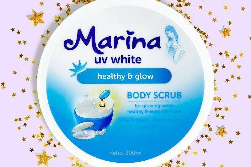 Marina Healthy & Glow Body Scrub (instagram.com/sahabatmarina)