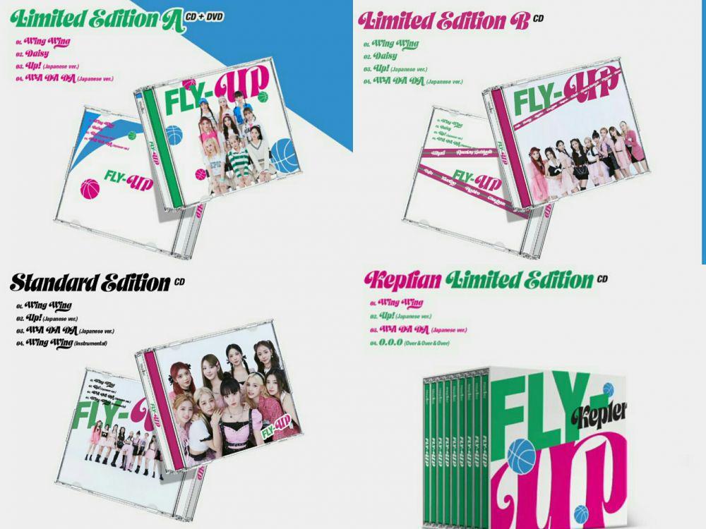 potret single album FLY-UP (twitter.com/kep1er_jp)