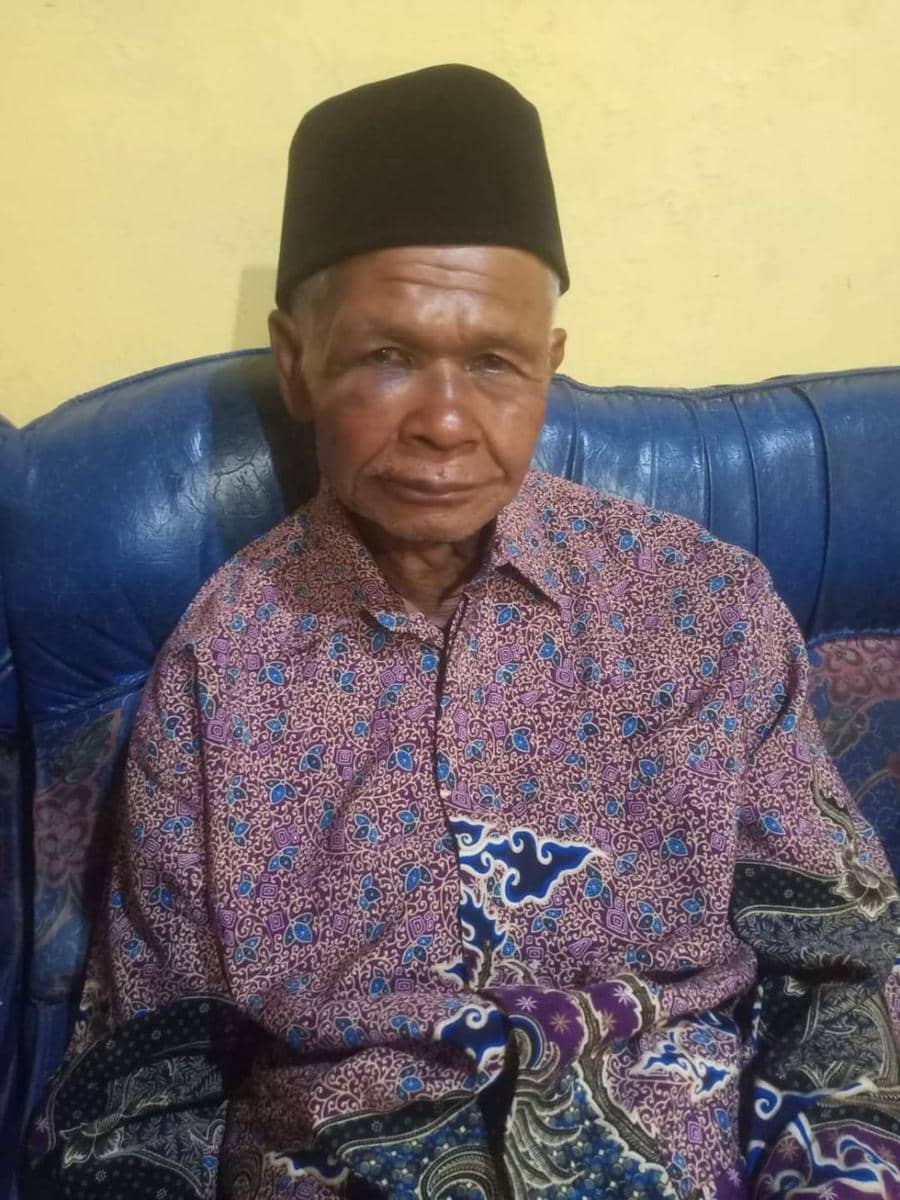 Lasiran, penjual tompo yang menjadi korban perampokan. Dok/Humas Polres Malang