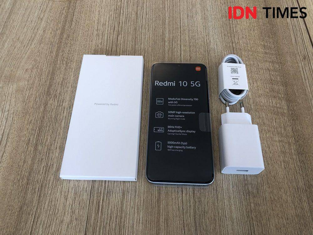 ilustrasi Redmi 10 5G (IDN Times/Rifki Wuda Sudirman)