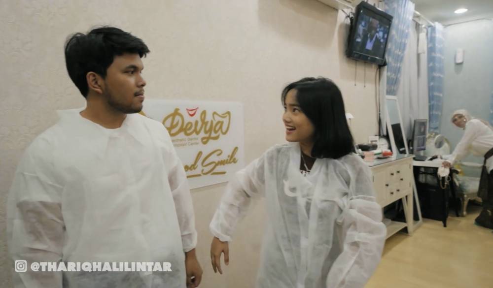 momen Thariq temani Fuji operasi (youtube.com/thariqhalilintar)