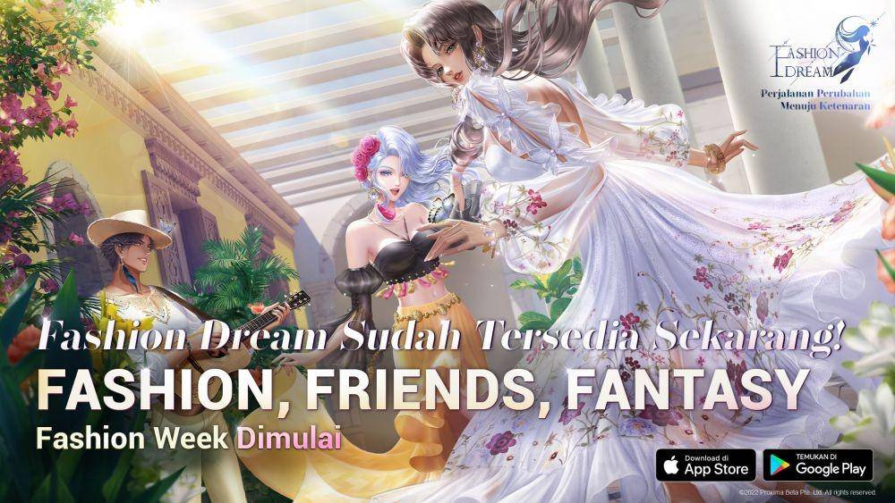 Fashion Dream Kini Resmi Hadir Dalam iOS dan Android!