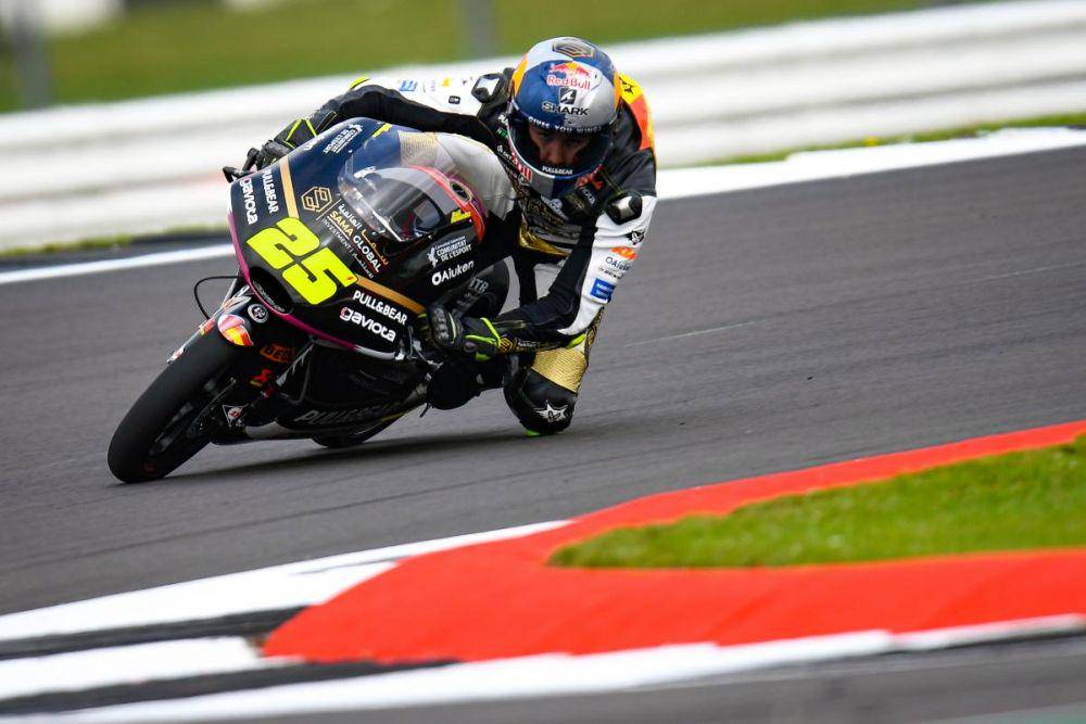 Raul Fernandez saat masih berkompetisi di kelas Moto3 pada GP Inggris 2019 (motogp.com)