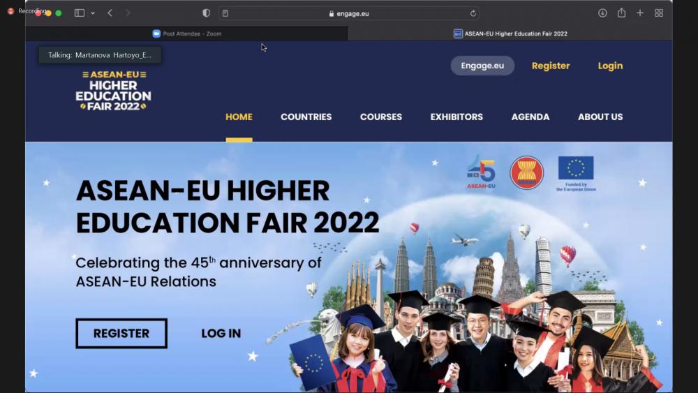 ASEAN-Uni Eropa Gelar Education Fair Virtual 2022, Catat Tanggalnya!