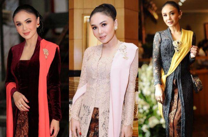kolase potret Yuni Shara dan kebaya (instagram.com/yunishara36)