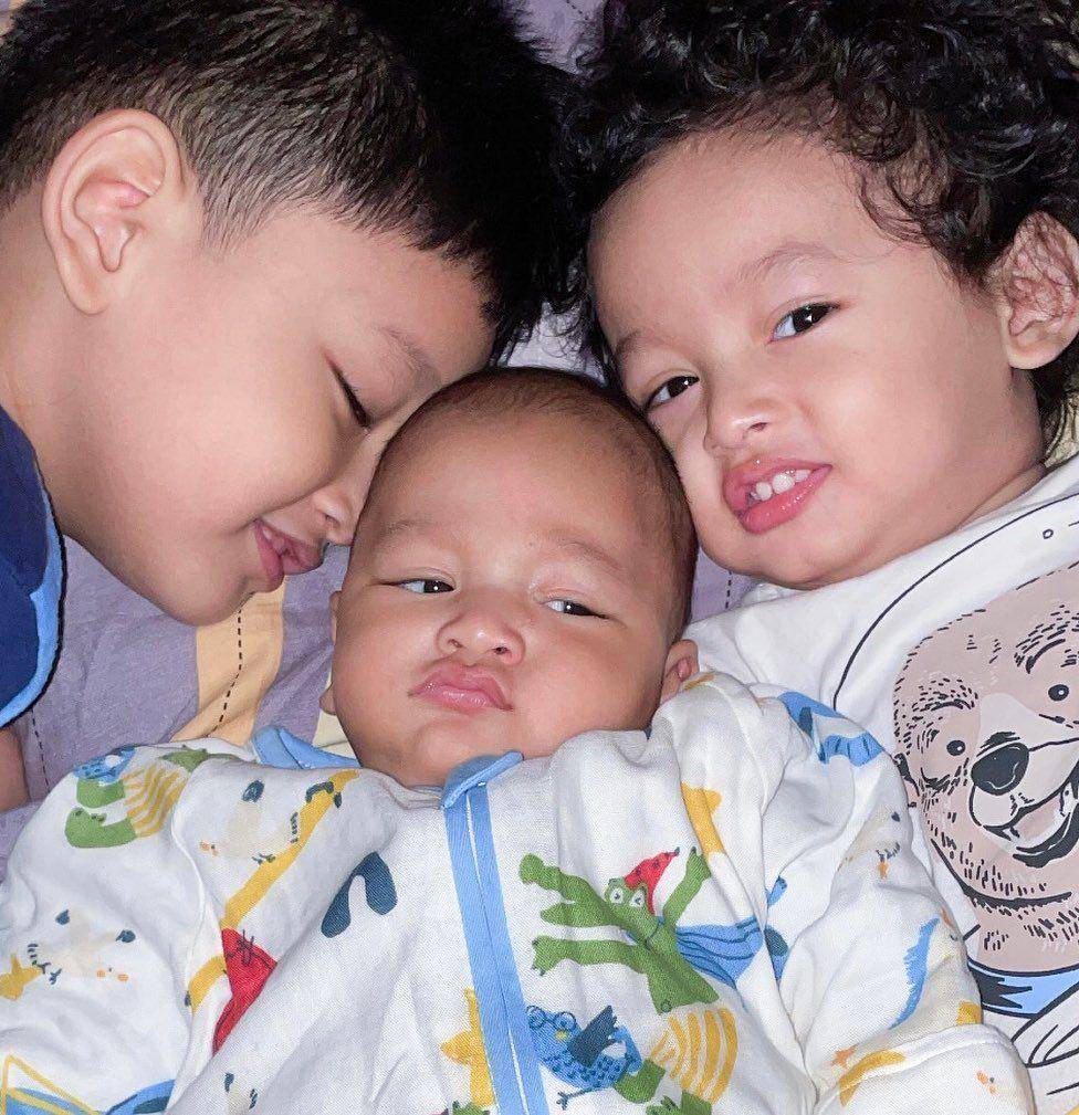Hasan, Aksa, dan Kay (instagram.com/calystavannyws)