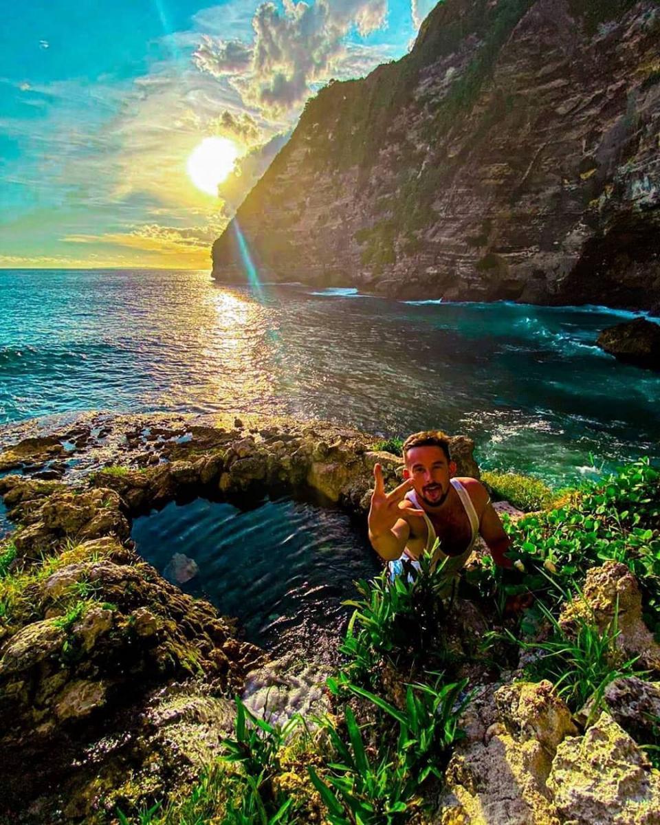 Seganing Waterfall, Nusa Penida, Bali (instagram.com/kayyywild)