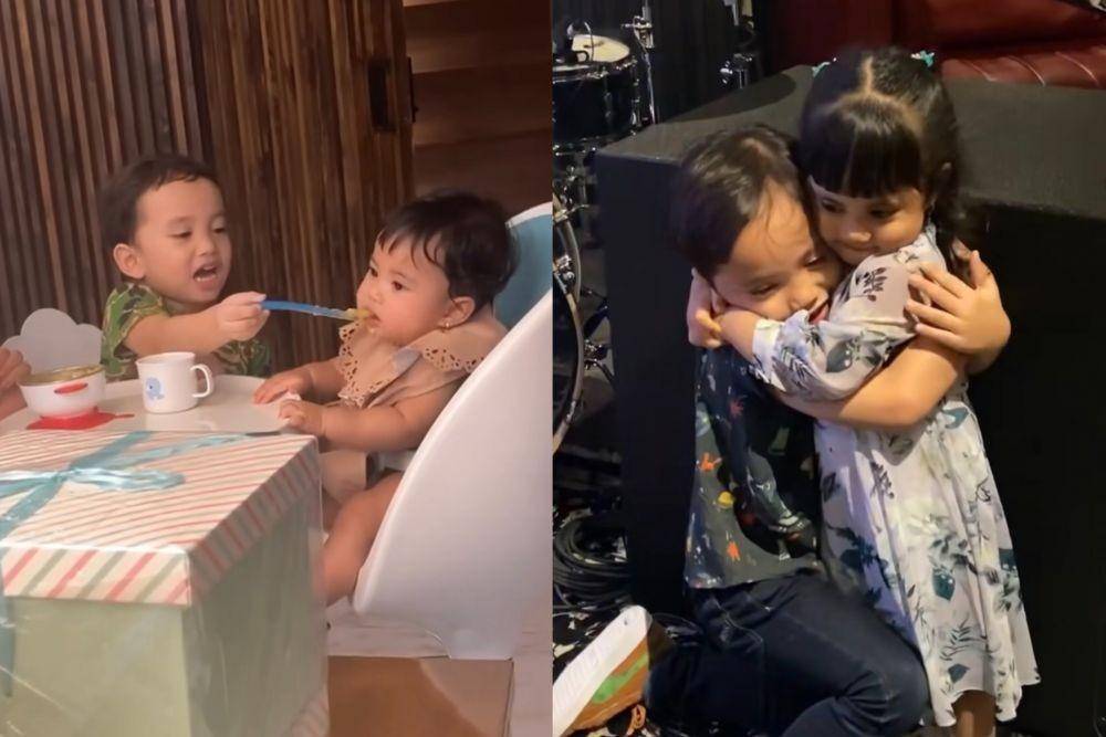 momen manis Xabiru dan Chava (instagram.com/rachelvennya)