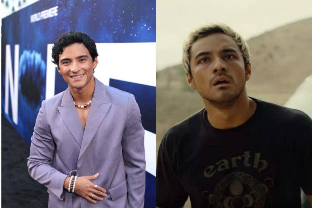 kolase: Brandon Perea | potret Brandon Perea di film Nope (dok. A24/Nope)