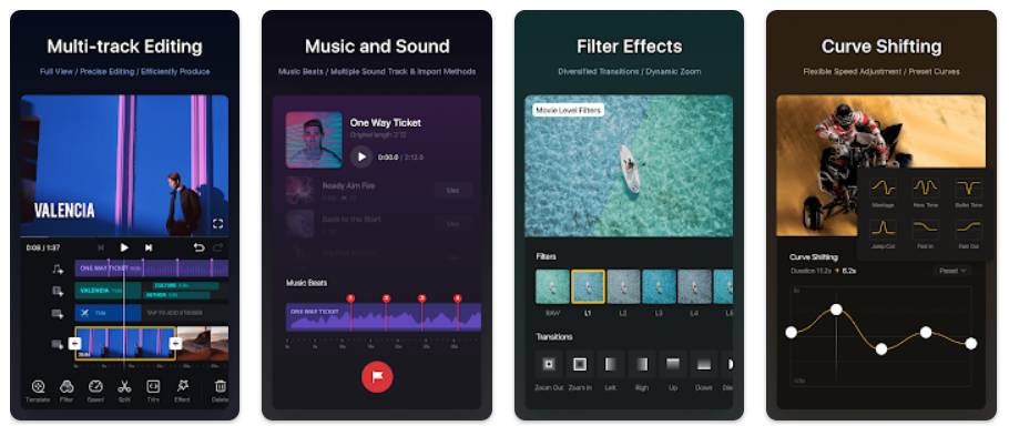 Ilustrasi aplikasi VN (dok. playstore/VN Video Editor)