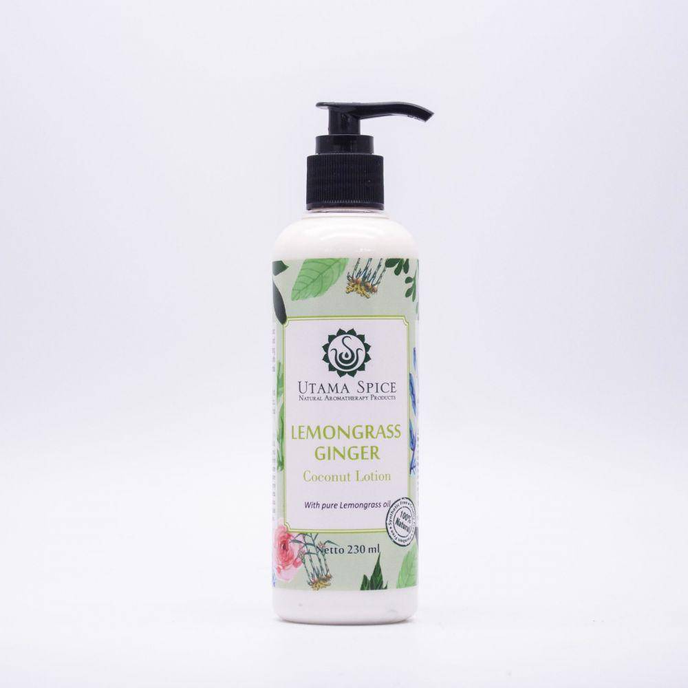 Utama Spice Lemongrass Ginger Coconut Lotion (utamaspicebali.com)