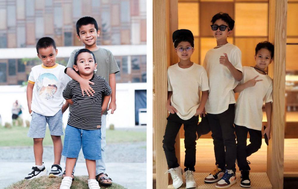 9 Potret Kompak 3 Anak Artis Cowok Semua, Brother Goals!