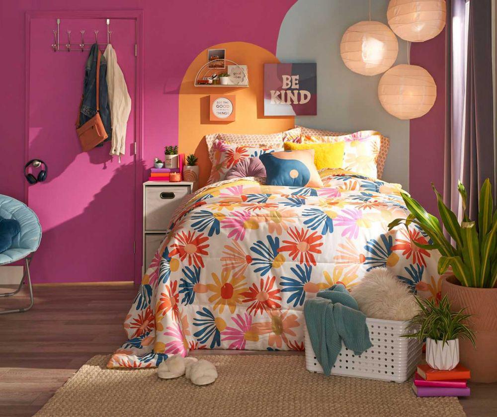 ilustrasi desain kamar tidur sempit (biglots.com)