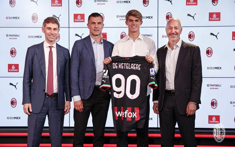 5 Rekrutan U-21 Termahal AC Milan Sepanjang Sejarah, Ada De Ketelaere