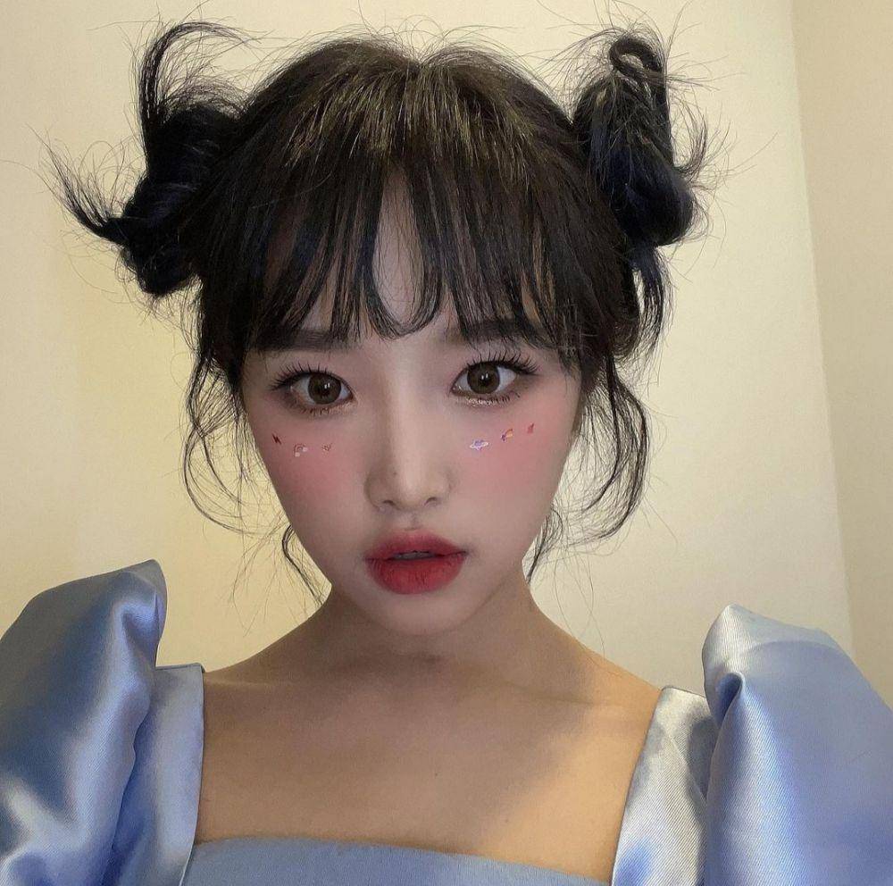 gaya rambut trendi Yena (instagram.com/yena.jigumina)