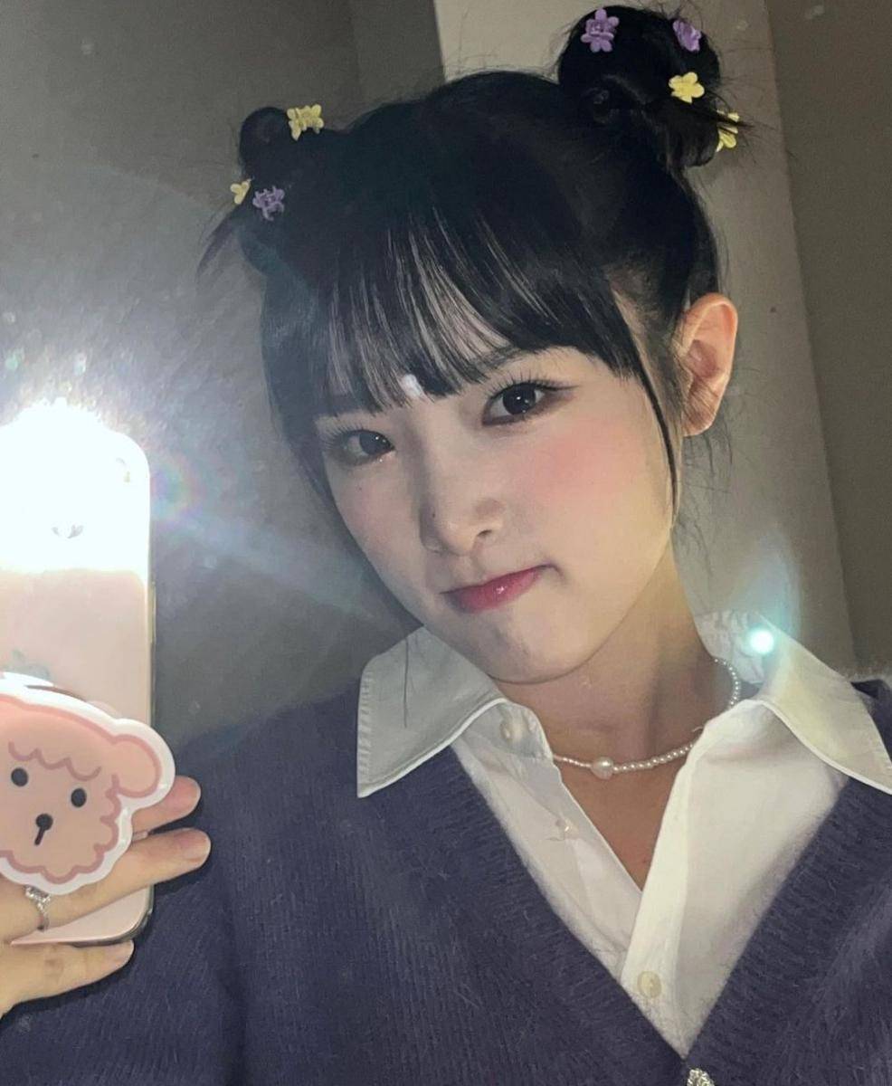 gaya rambut trendi Yena (instagram.com/yena.jigumina)