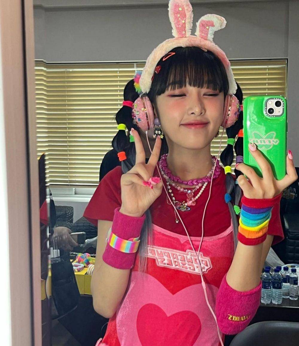 gaya rambut trendi Yena (instagram.com/yena.jigumina)