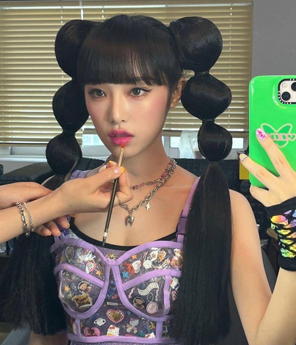 gaya rambut trendi Yena (instagram.com/yena.jigumina)