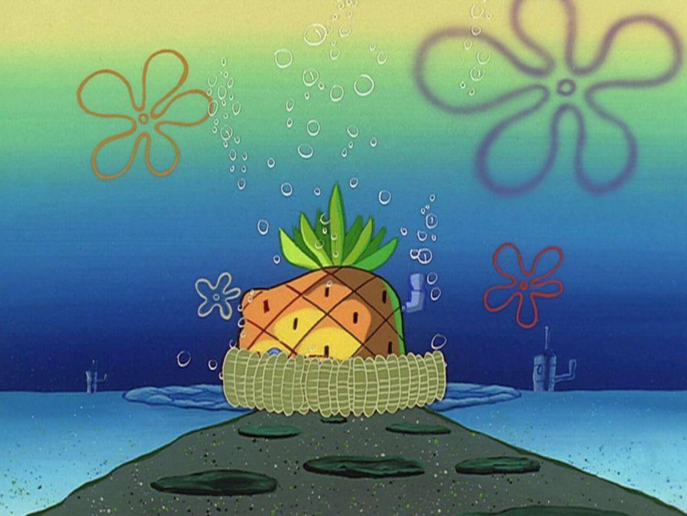 Rumah SpongeBob dimakan nematoda. (dok.Nickelodeon/SpongeBob SquarePants)