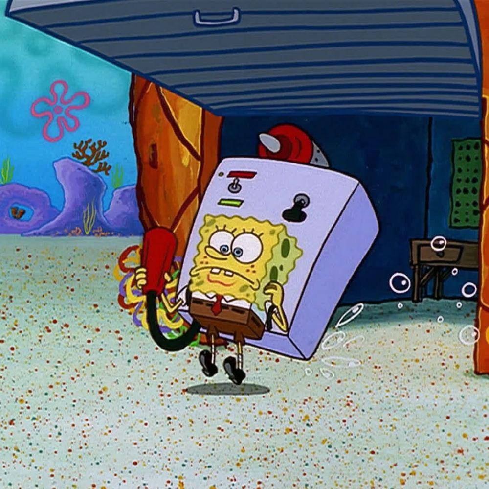 Garasi rumah SpongeBob. (dok.Nickelodeon/SpongeBob SquarePants)