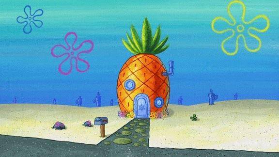 Rumah nanas SpongeBob. (dok.Nickelodeon/SpongeBob SquarePants)