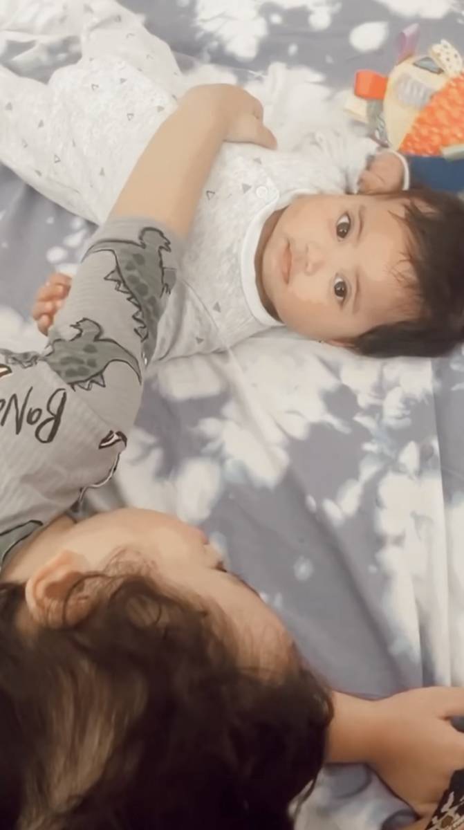 momen manis Xabiru dan Chava (instagram.com/rachelvennya)