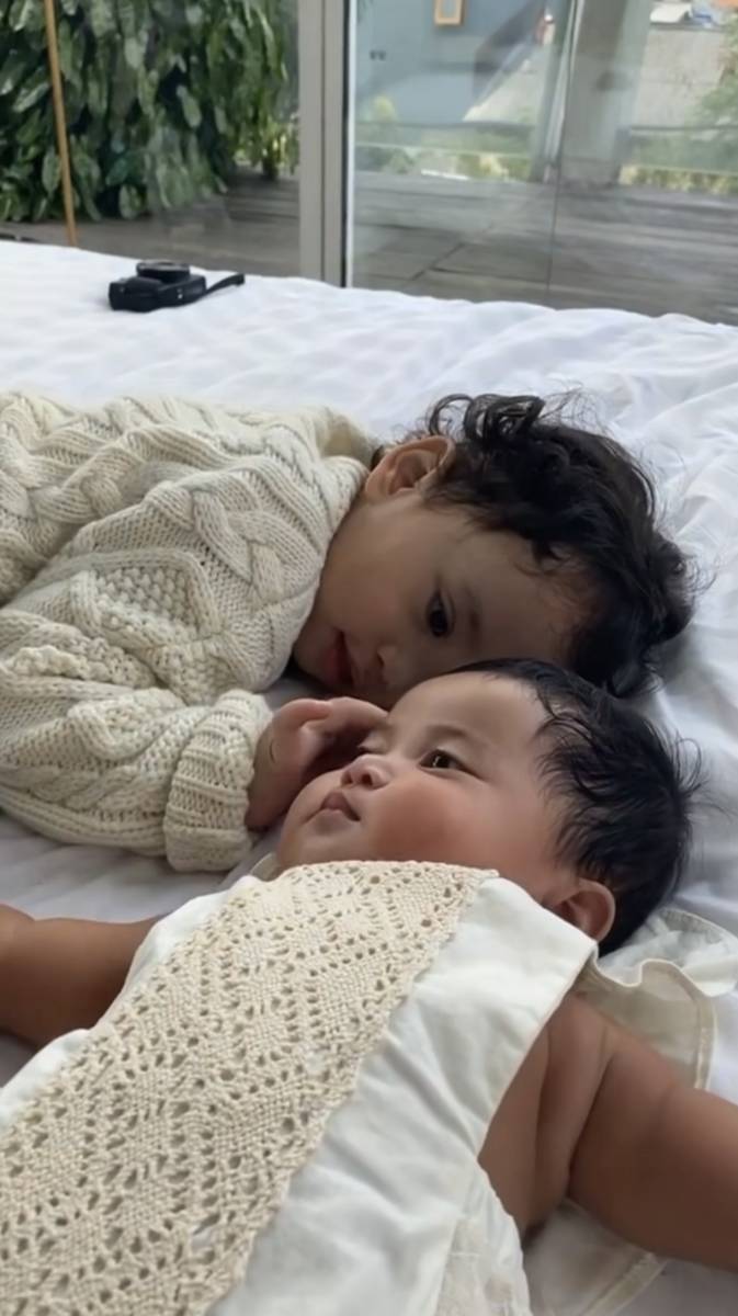 momen manis Xabiru dan Chava (instagram.com/rachelvennya)
