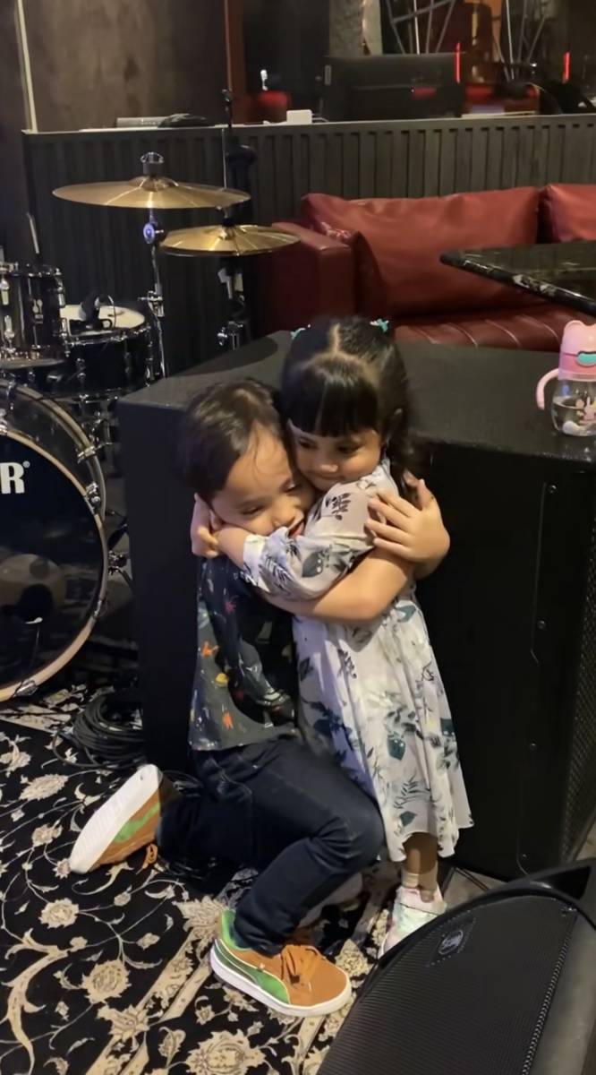 momen manis Xabiru dan Chava (instagram.com/rachelvennya)