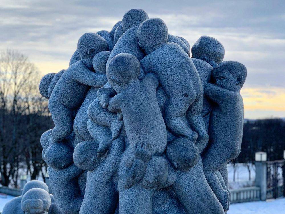 potret Vigeland Sclupture Park (instagram.com/mikaela.rennerfelt)