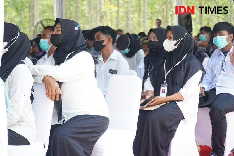 Masyarakat Sepaku ikuti pelatihan berbasis kompetensi Tahap II IKN Nusantara (IDN Times/Ervan)