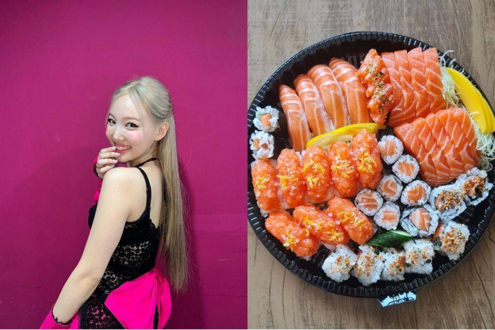 Nayeon TWICE (instagram.com/nayeonyny) | Sushi (instagram.com/jonatanlopessushiman)