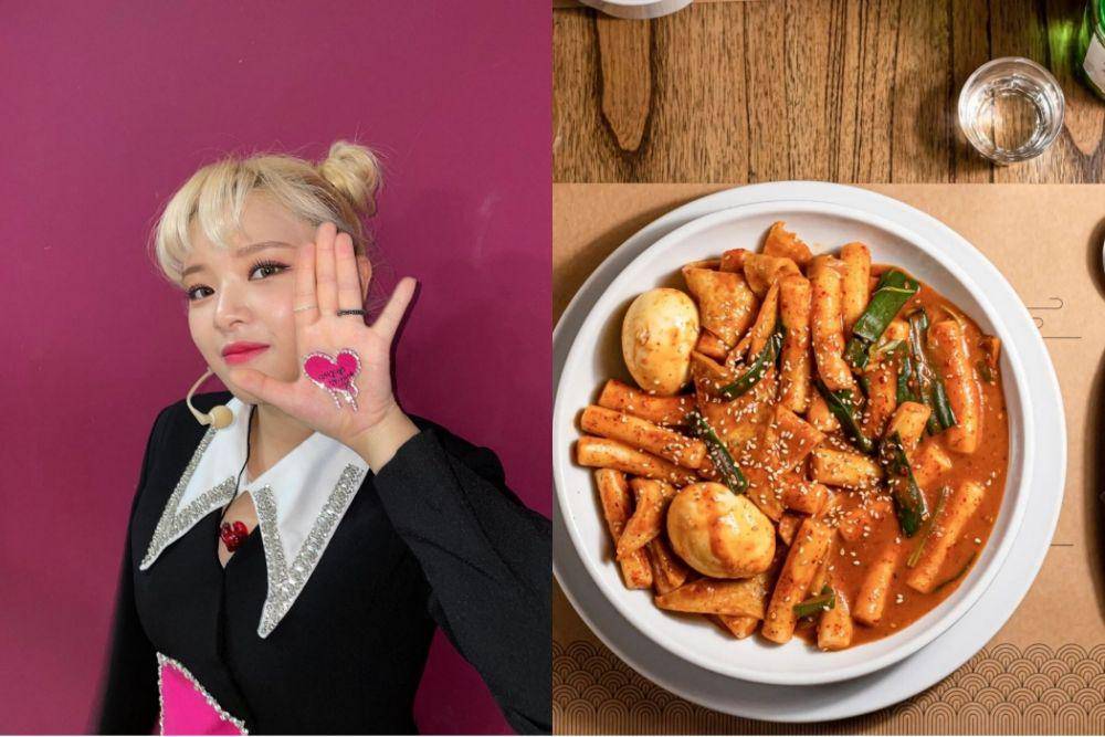 Jeongyeon TWICE (instagram.com/twicetagram) | Tteokbokki (instagram.com/una.cancion.coreana)