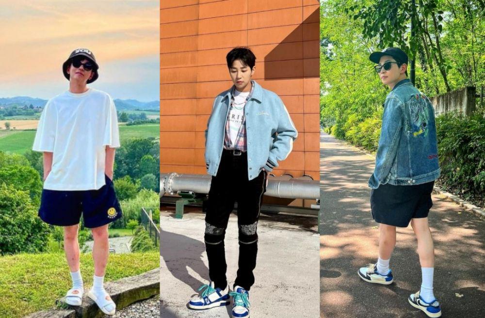 10 Ide OOTD ala DinDin, Rapper Kece yang Aktif di Variety Show Korea