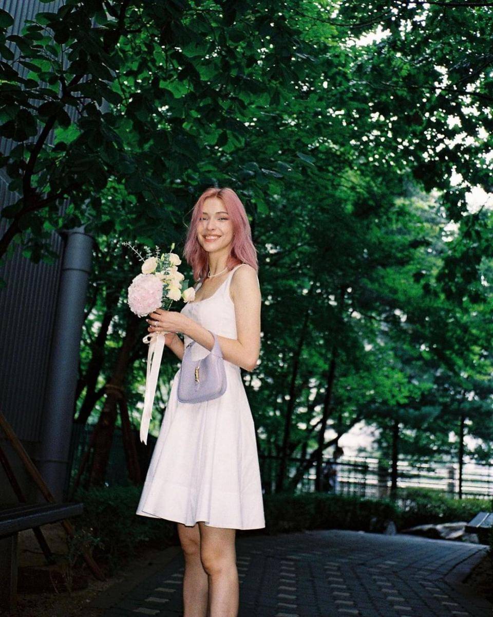 Beenzino dan Stefanie Michova (instagram.com/stefaniemichova)