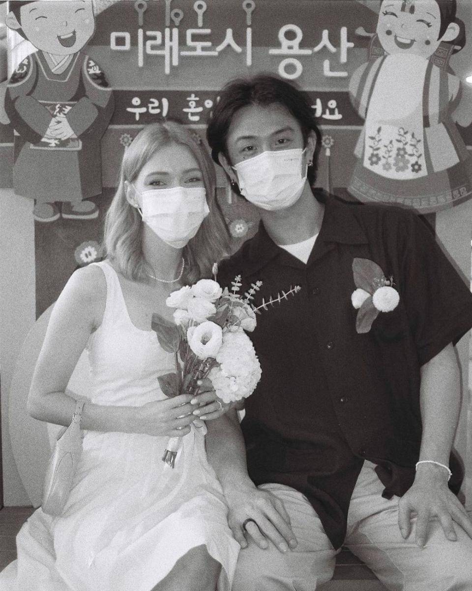 Beenzino dan Stefanie Michova (instagram.com/stefaniemichova)